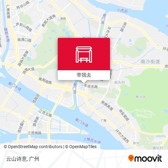 云山诗意地图