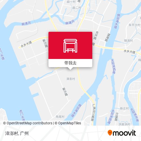 漳澎村地图