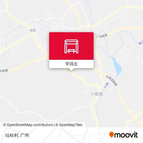 仙桂村地图