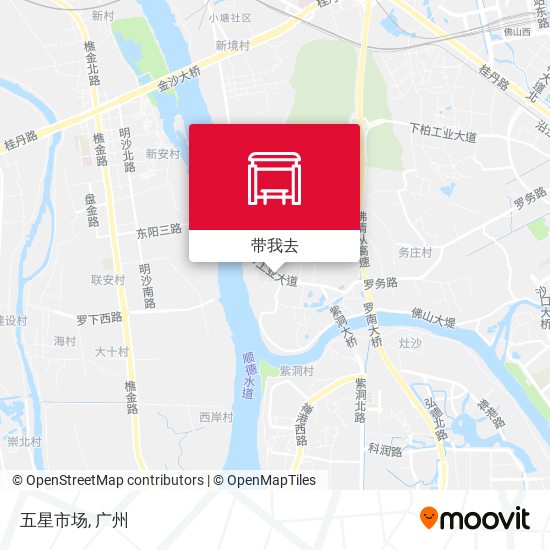 五星市场地图