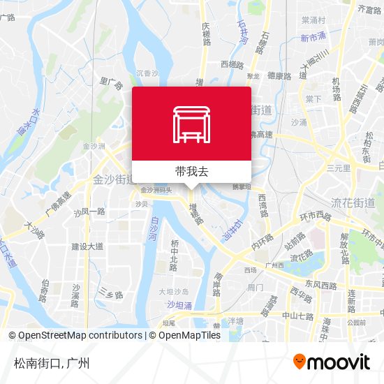 松南街口地图