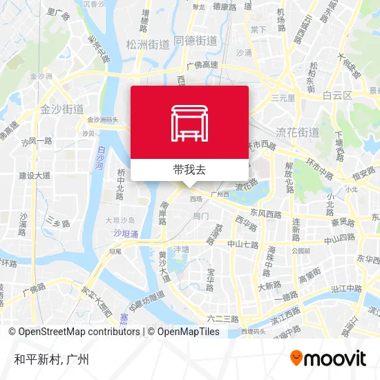 和平新村地图