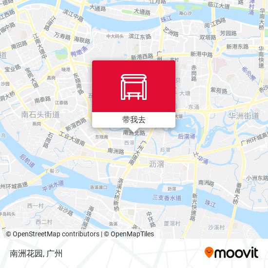 南洲花园地图