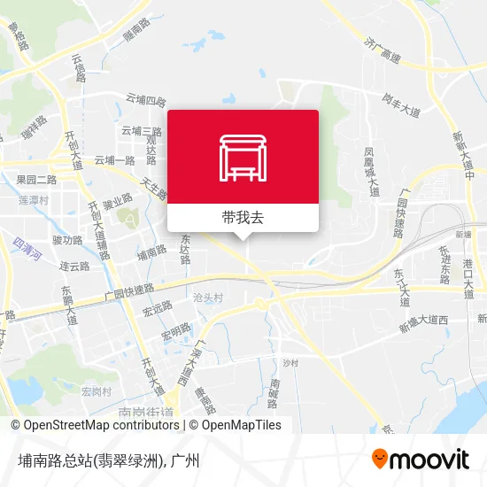 埔南路总站(翡翠绿洲)地图