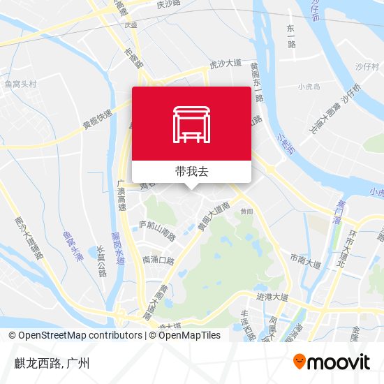 麒龙西路地图