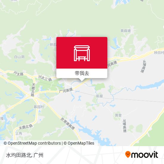 水均田路北地图