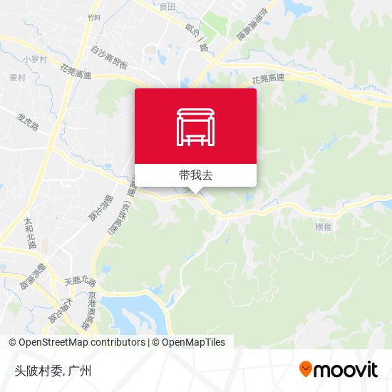 头陂村委地图