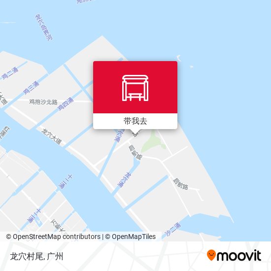 龙穴村尾地图