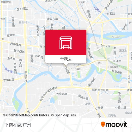 平南村委地图