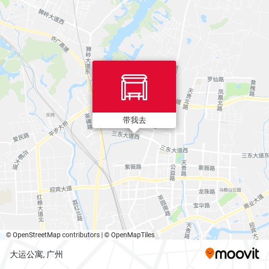 大运公寓地图