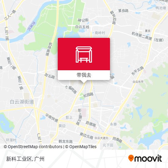 新科工业区地图