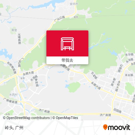 岭头地图