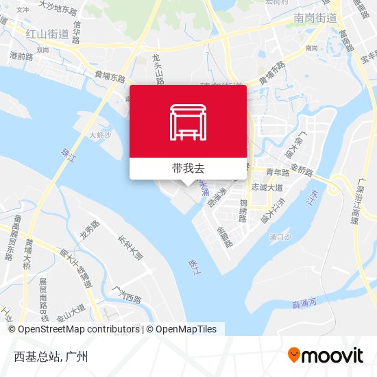 西基总站地图