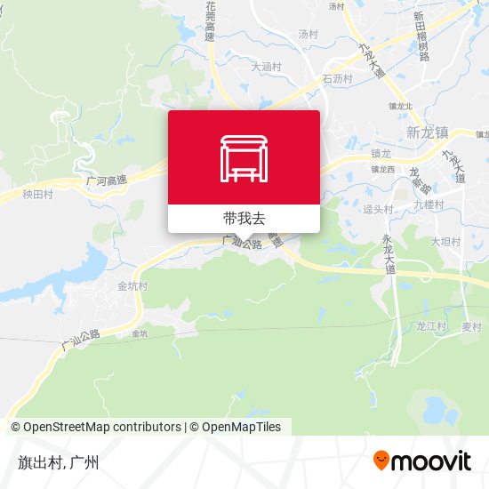 旗出村地图