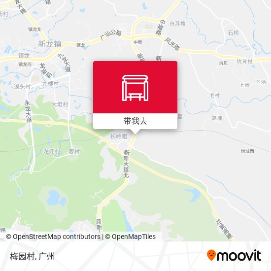 梅园村地图