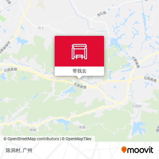 陈洞村地图