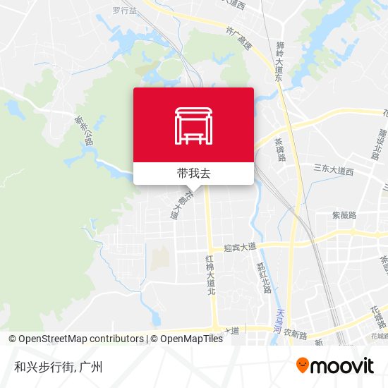和兴步行街地图
