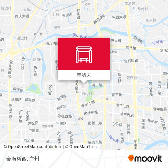 金海桥西地图