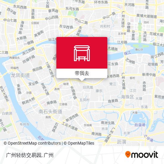 广州轻纺交易园地图