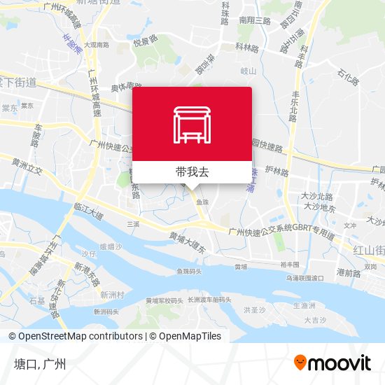 塘口地图