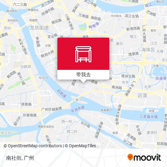 南社街地图
