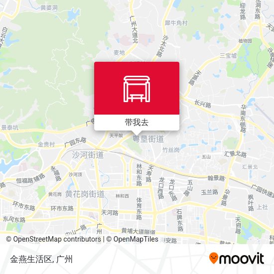 金燕生活区地图