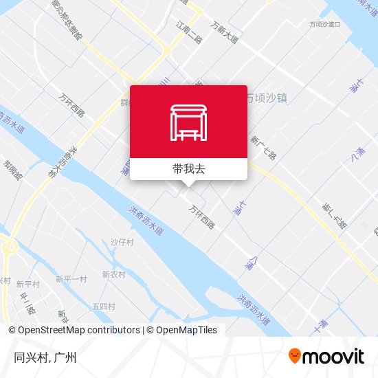 同兴村地图