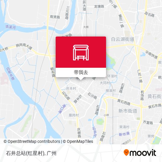 石井总站(红星村)地图