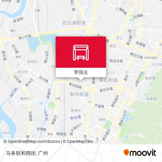 马务联和西街地图