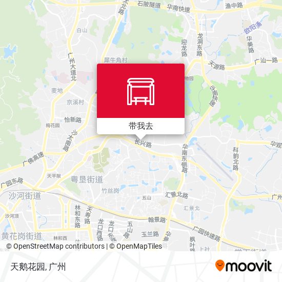 天鹅花园地图