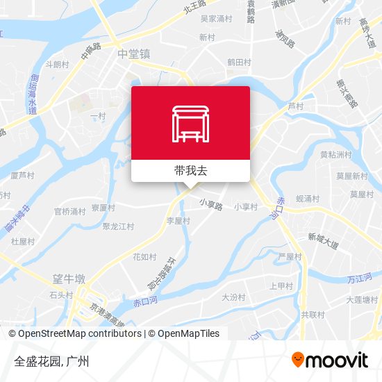 全盛花园地图