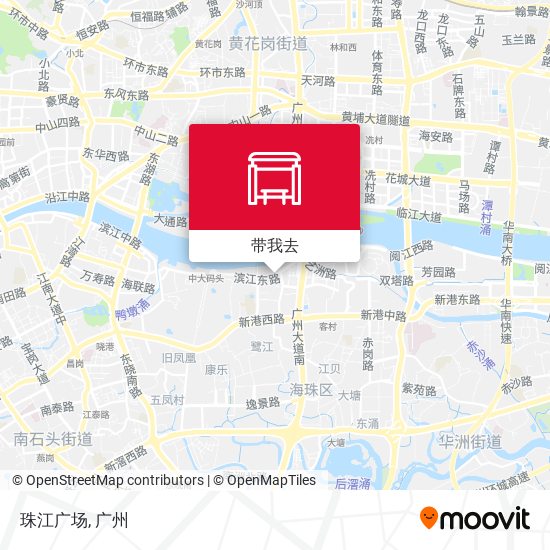 珠江广场地图