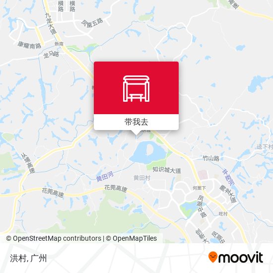 洪村地图