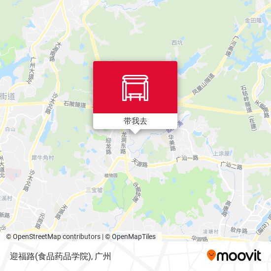 迎福路(食品药品学院)地图