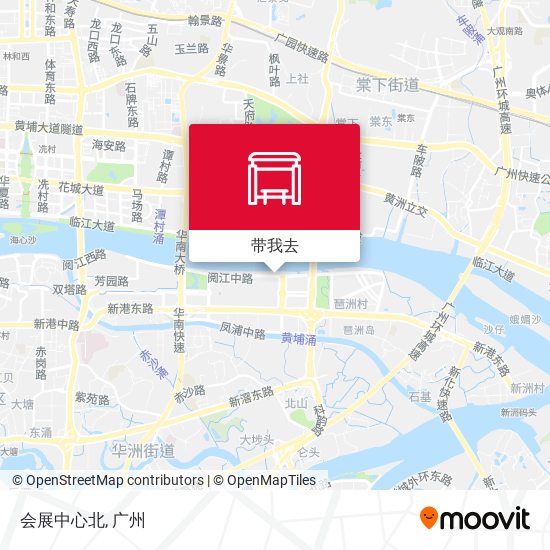 会展中心北地图