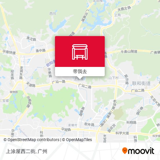 上涂屋西二街地图