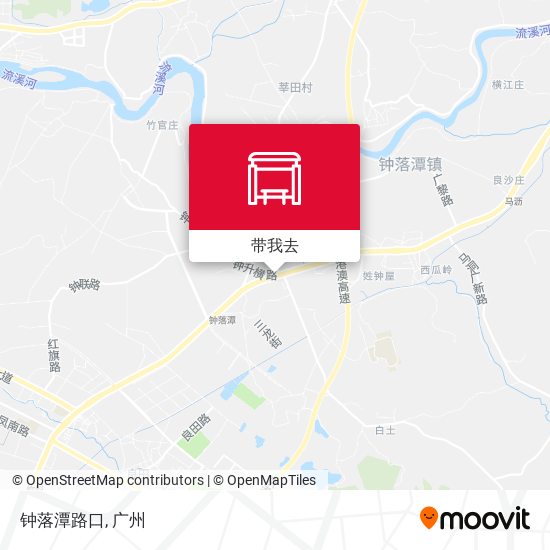 钟落潭路口地图