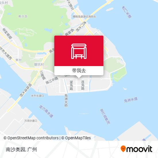 南沙奥园地图