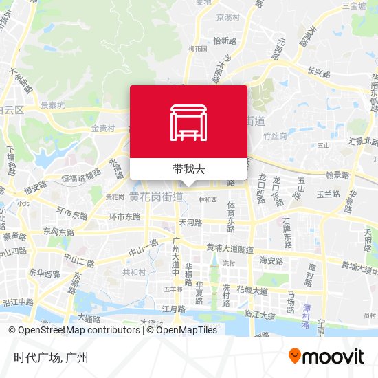 时代广场地图