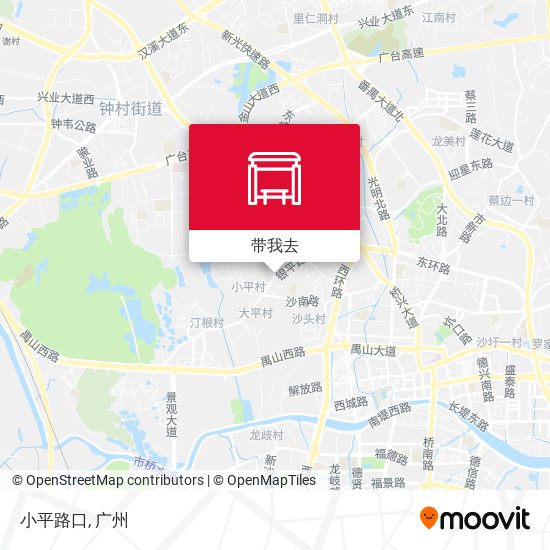 小平路口地图