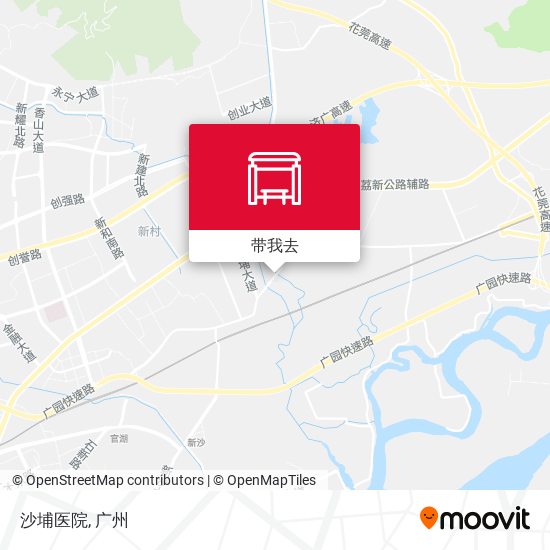 沙埔医院地图