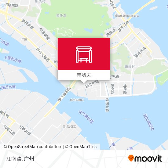 江南路地图