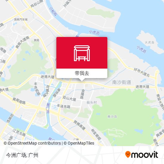 今洲广场地图