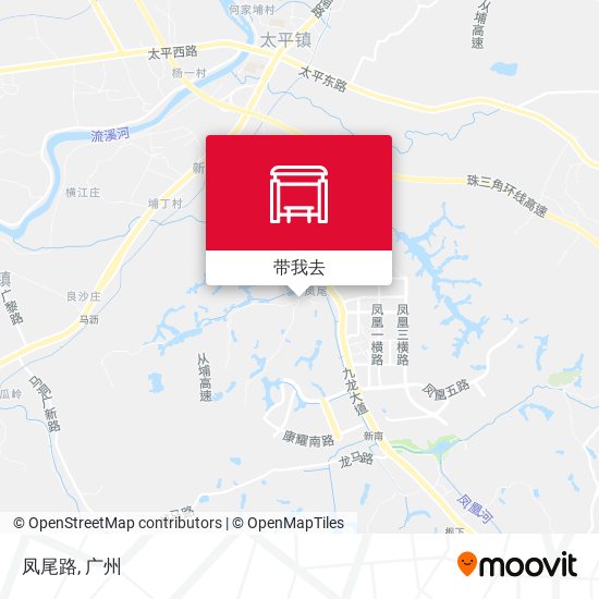 凤尾路地图
