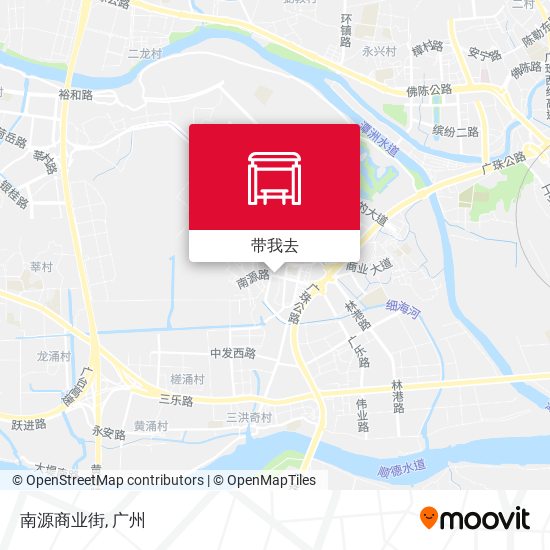 南源商业街地图