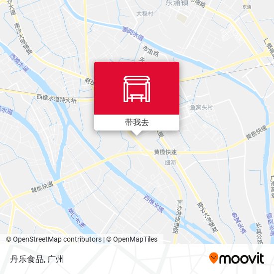 丹乐食品地图