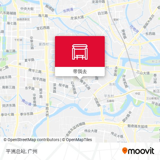 平洲总站地图