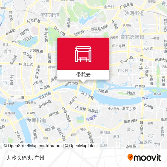 大沙头码头地图