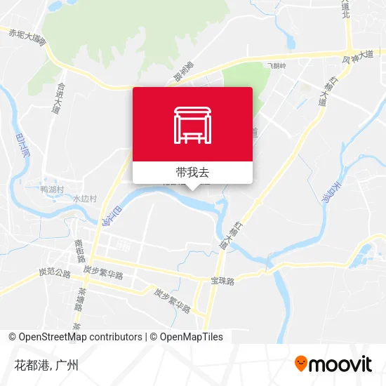 花都港地图