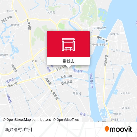 新兴渔村地图